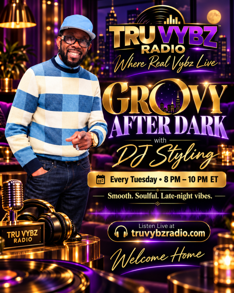 Groovy After Dark with DJ Styling — Tuesdays 8–10 PM Eastern