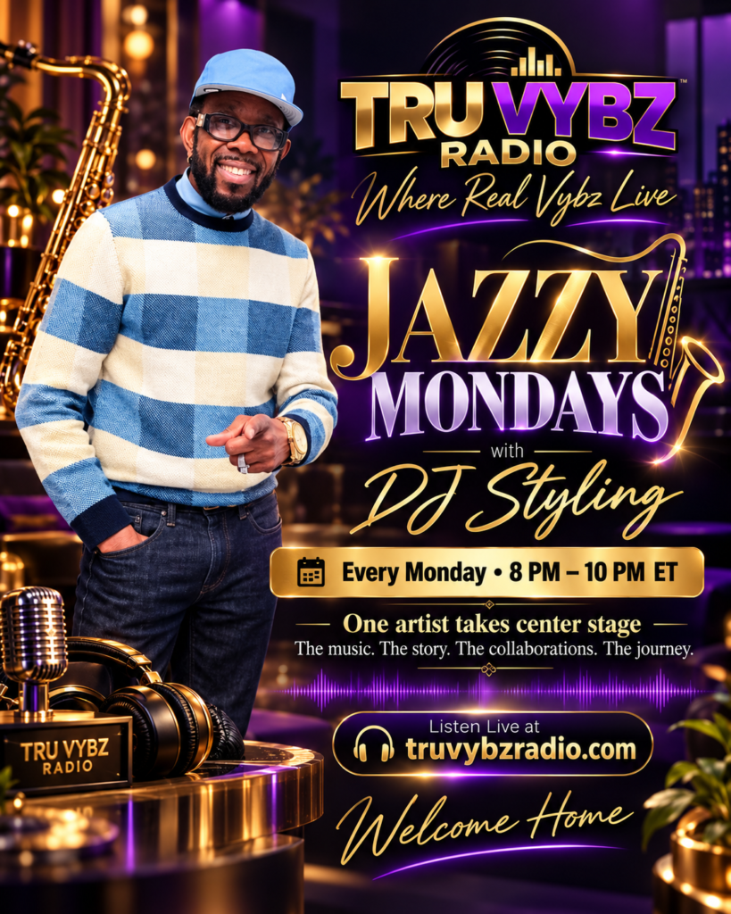 Jazzy Mondays with DJ Styling — Mondays 8–10 PM Eastern