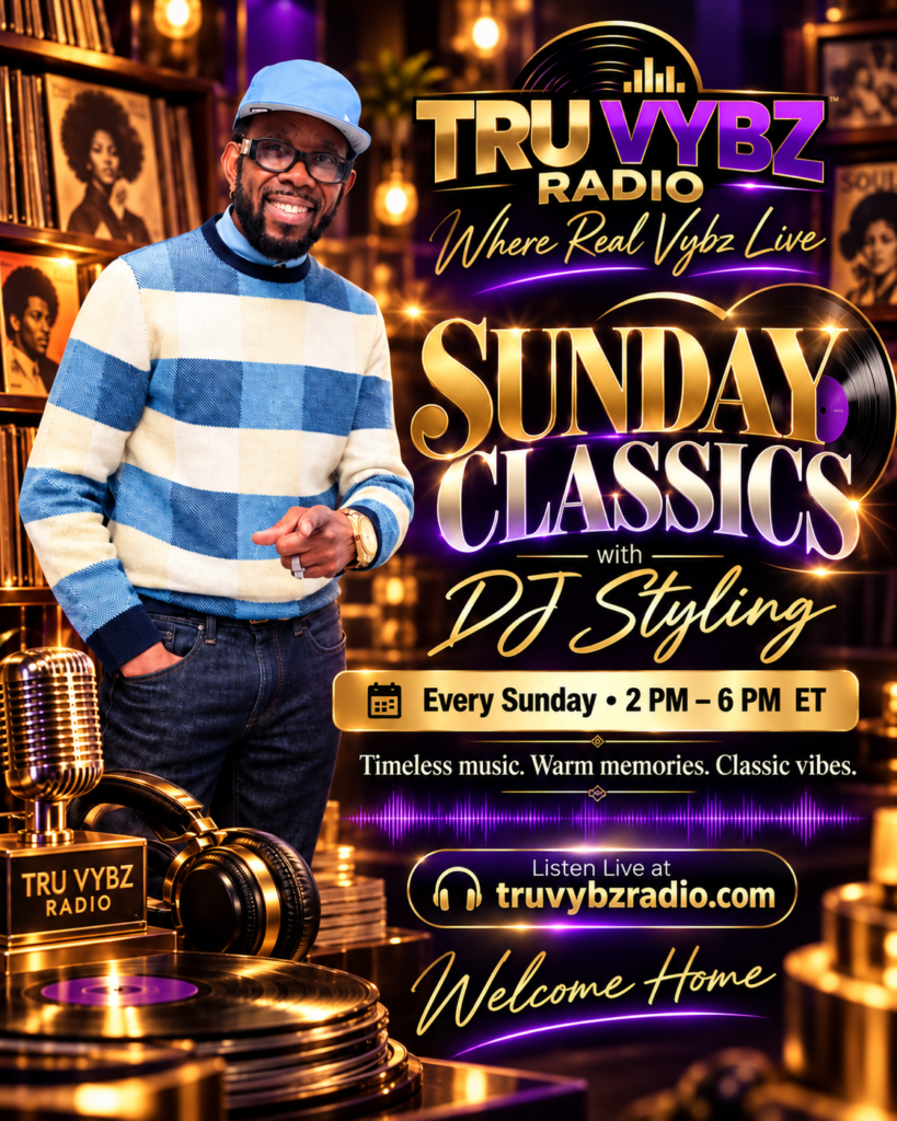 Sunday Classics with DJ Styling — Sundays 2–6 PM Eastern
